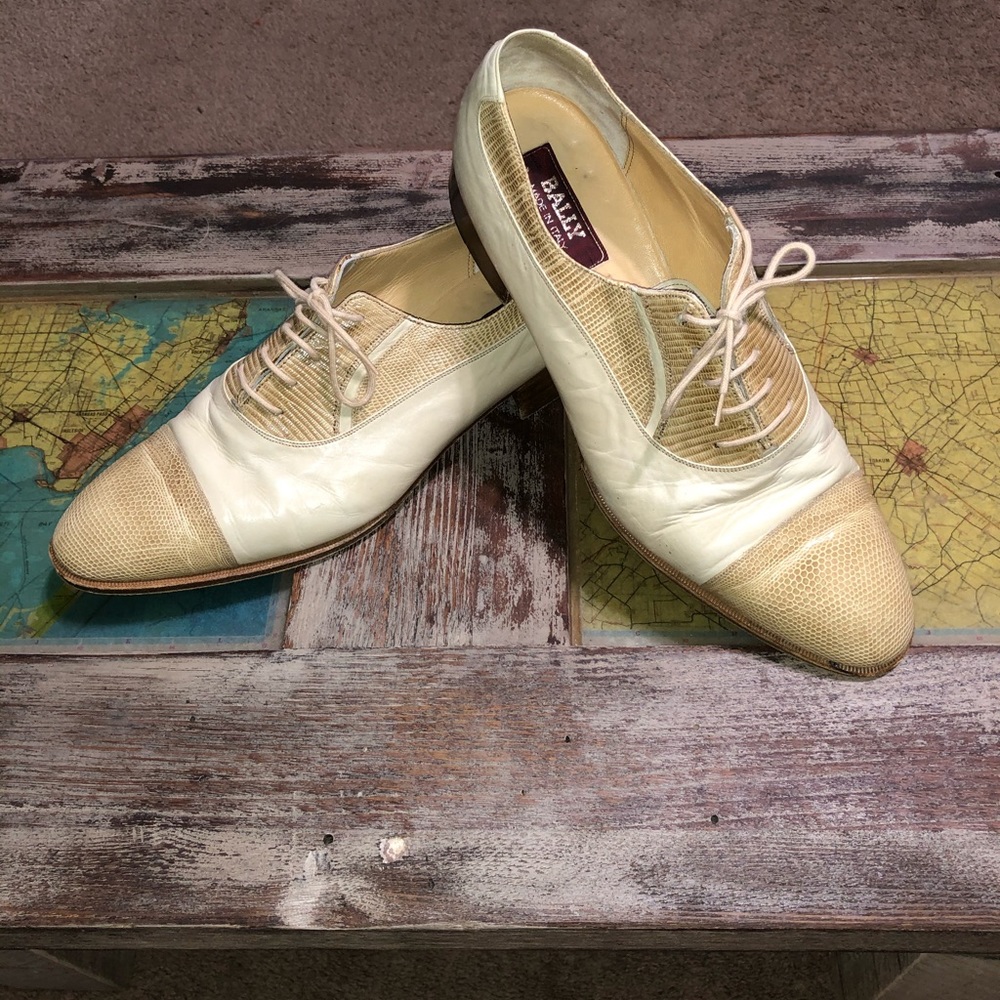 Bally lizard oxfords 🦎